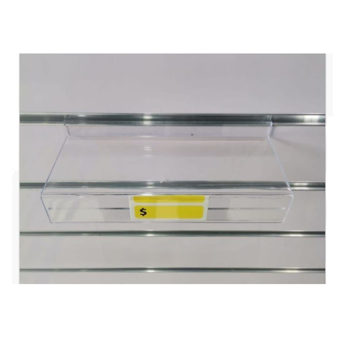 GENERICO - Set 10  Exhibidor Acrilico Transparente 23x12cm Gms