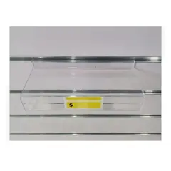 GENERICO - Set 10 Exhibidor Acrilico Transparente 23x12cm Gms