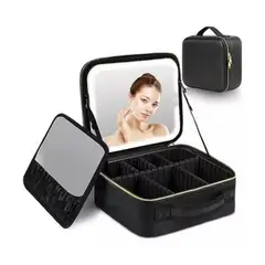 MOVI - Estuche de Maquillaje con Espejo LED Recargable