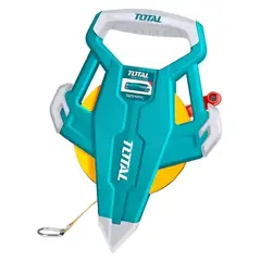 TOTAL TOOLS - Huincha De Medir Fibra 100mts Total Tmtf131006