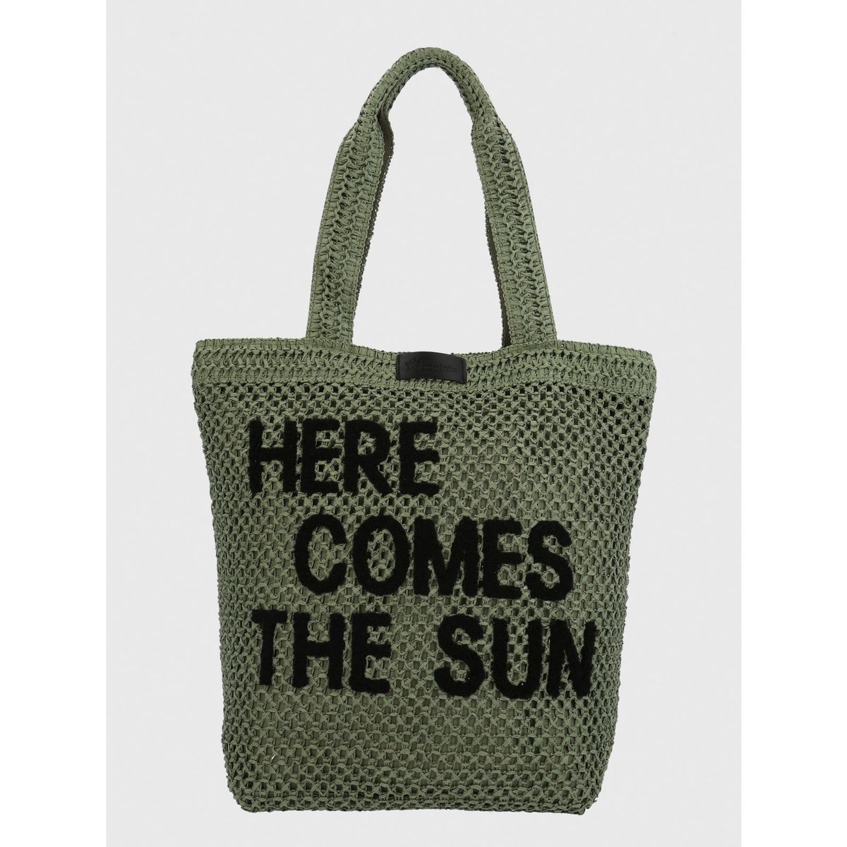 AZALEIA - Cartera Mujer Rafia Tote Verde AZALEIA