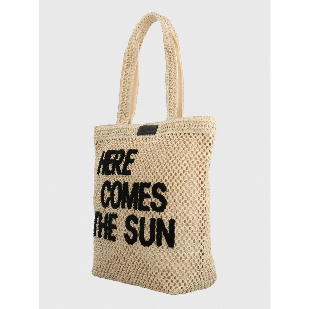 AZALEIA - Cartera Mujer Rafia Tote Beige AZALEIA