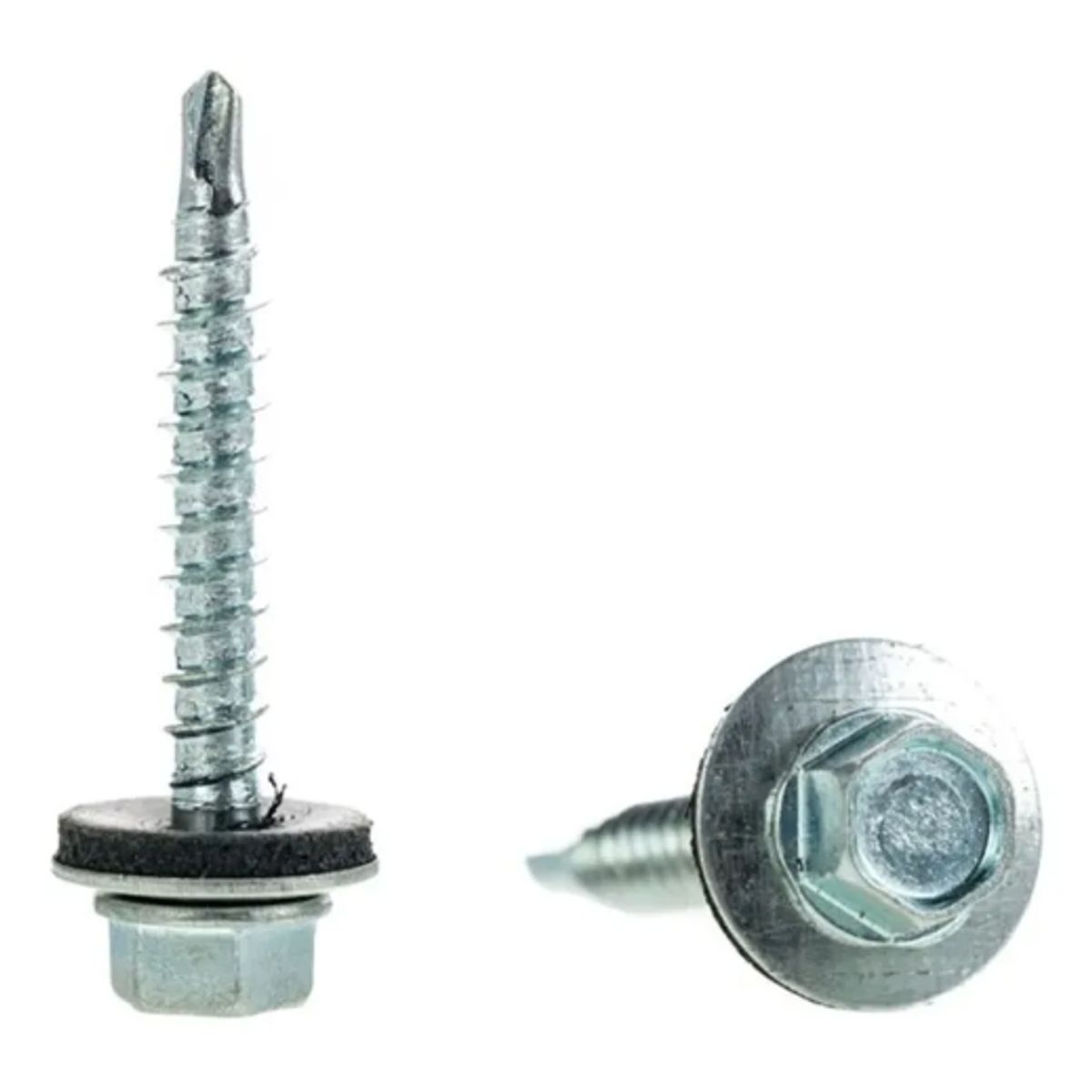 GENERICO - Tornillo Hexagonal Punta Broca 12x2 1/2 pulgadas 100 unidades