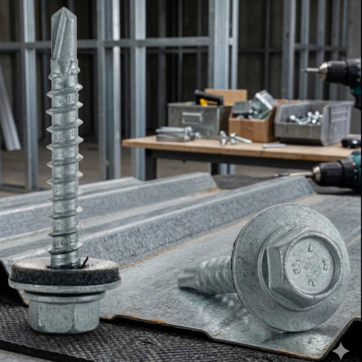 GENERICO - Tornillo Hexagonal Punta Broca 12x3/4 pulgadas 100 unidades