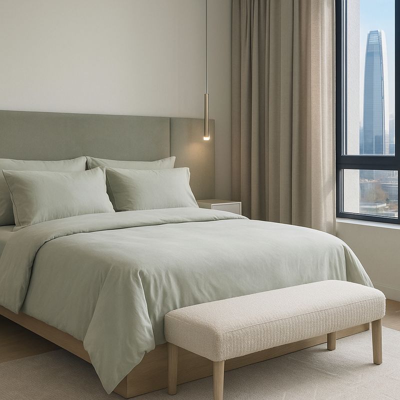 ARMONIA - Juego de cama 2 plazas Signature 800 hilos premium