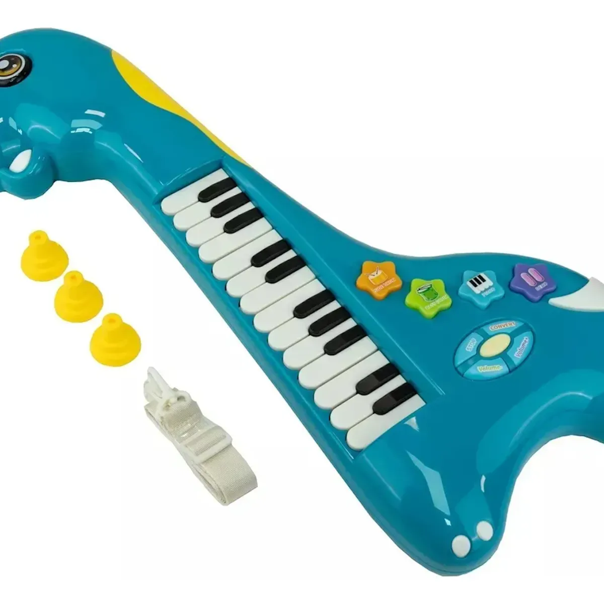 GENERICO - Mini Teclado Piano Musical Dinosaurio Verde