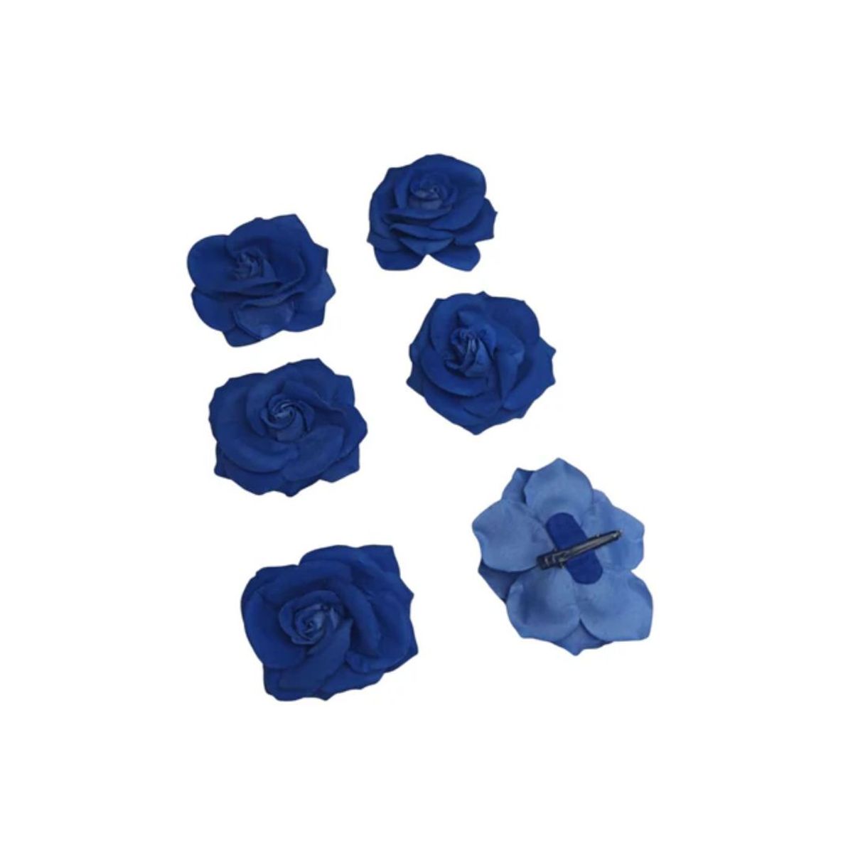 GENERICO - Pinch Rosa Gamuza Azul x 12 Unidades