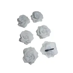 GENERICO - Pinch Rosa Gamuza Blanco X 12 Unidades