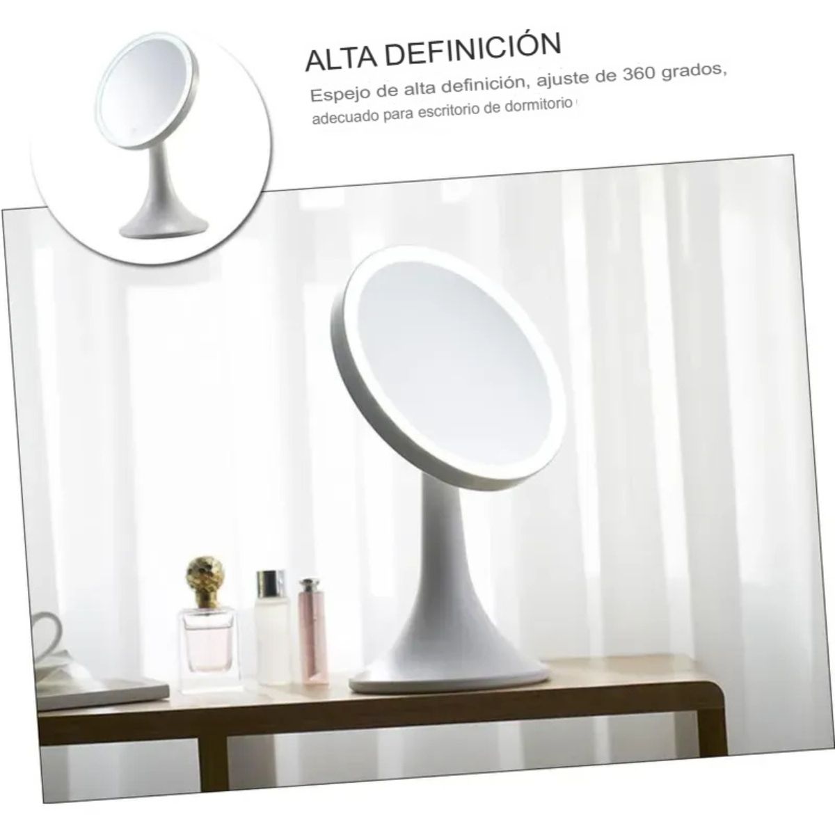 MOVI - Espejo de Maquillaje Luz Led