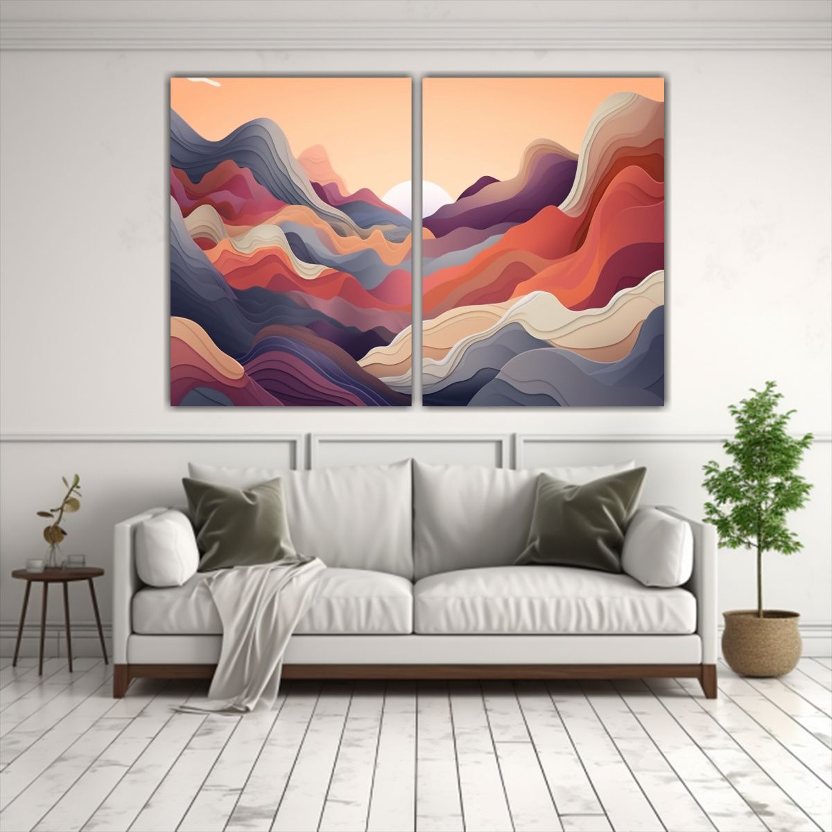 GENERICO - Cuadro Abstracta De Textura De Papel Tapiz De 100x75 Cm