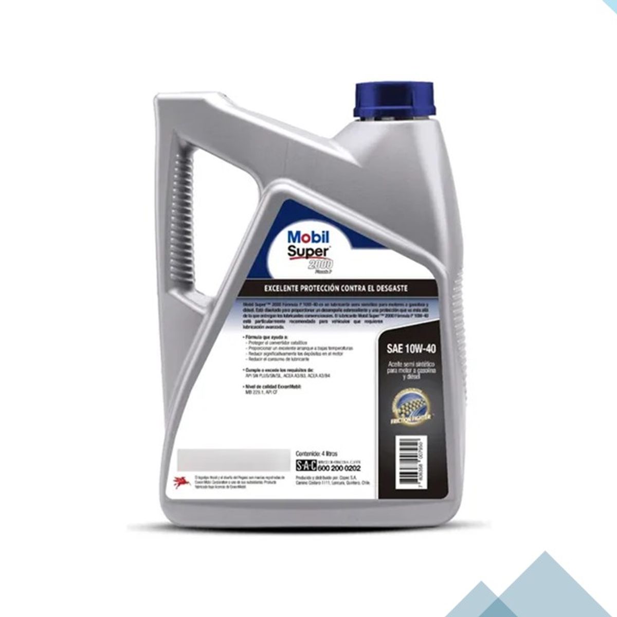 MOBIL - Mobil Super 2000 10w40 4lt