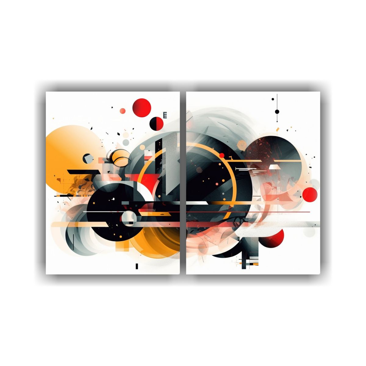 GENERICO - Lienzos Decorativos Para Sala Con Diseño Rho Kin 100x65 Cm