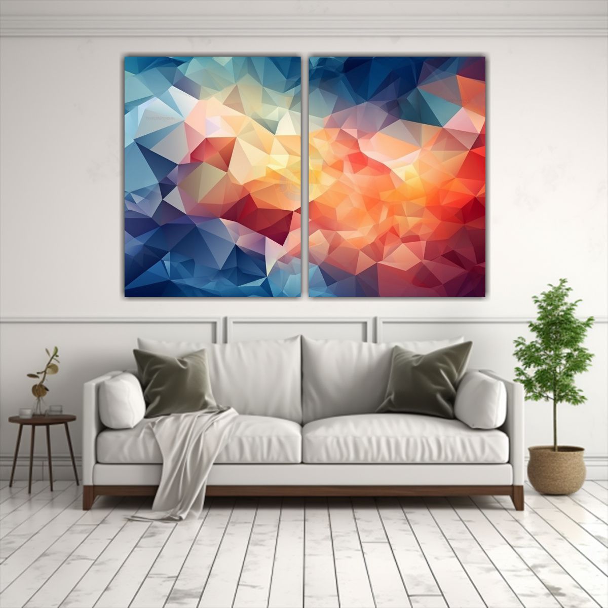 GENERICO - Pinturas Decorativas De Composición De 100x75 Cm