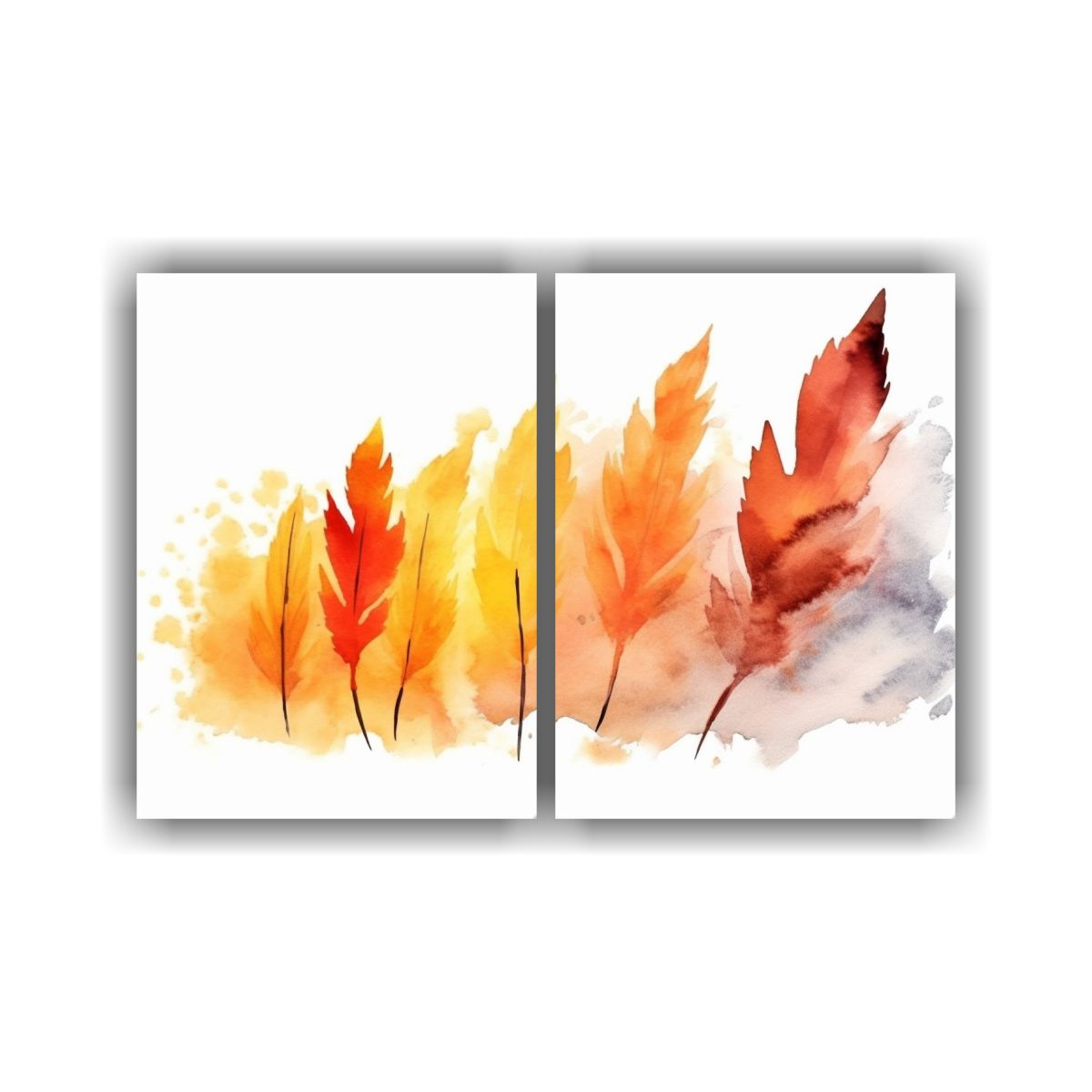 GENERICO - Cuadro Espectacular Salon Pinceladas Con Colores 100x65 Cm