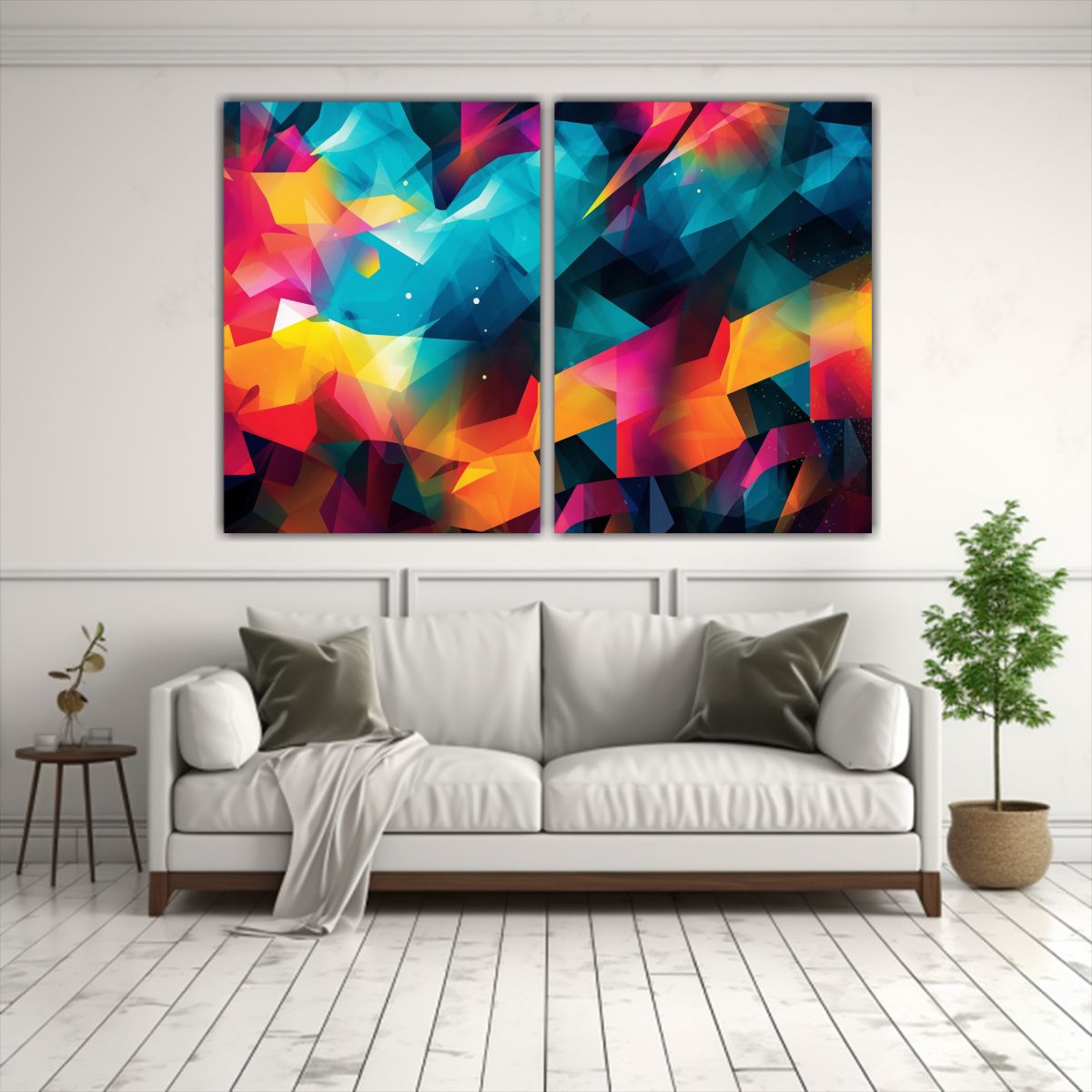 GENERICO - Pinturas Decorativas Para Sala Creatividad Y 100x75 Cm
