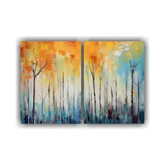 GENERICO - Cuadros Abstracción Textura Houston Texas 100x65 Cm