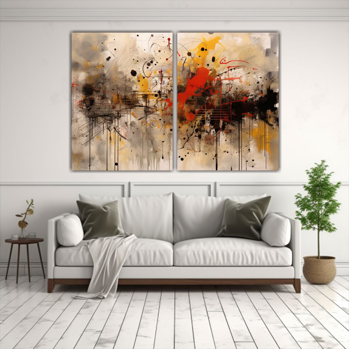 GENERICO - Composiciones Equilibradas Expresión Mindblown 100x75 Cm