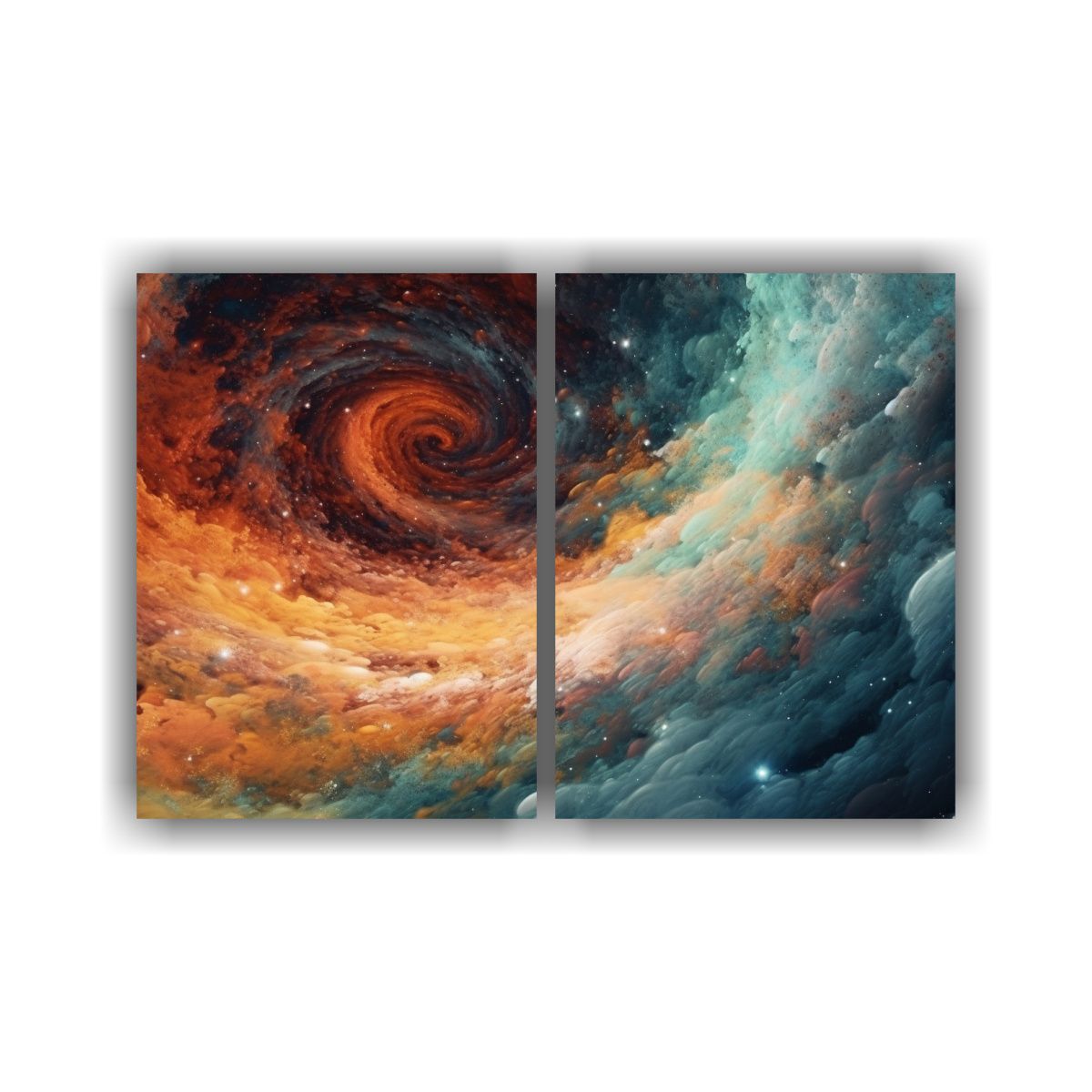 GENERICO - Pinturas Modernas Efecto Visual Estructura 100x65 Cm