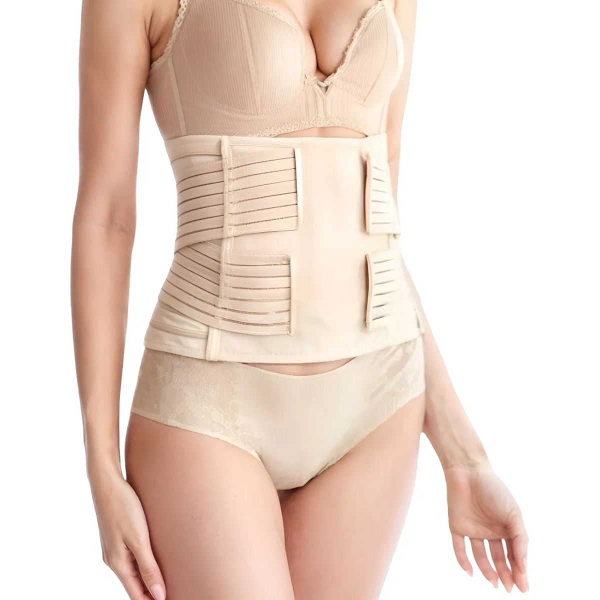 GENERICO - Faja post parto abdominal talla ESTANDAR 120cm 00236