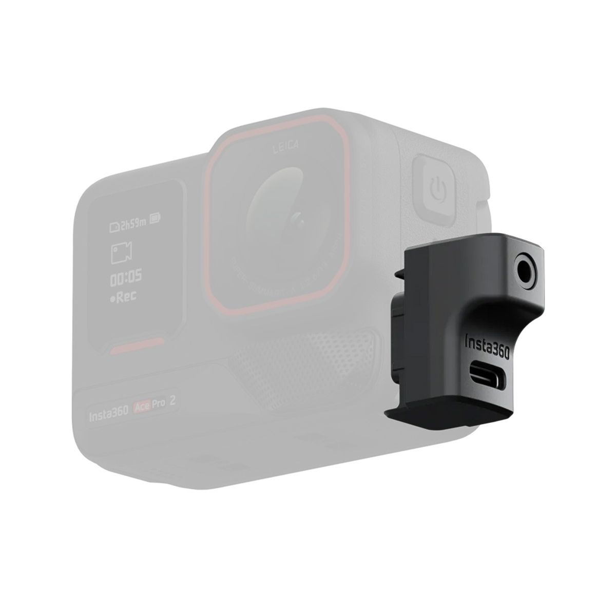INSTA360 - Adaptador de Micrófono para la serie Insta360 Ace