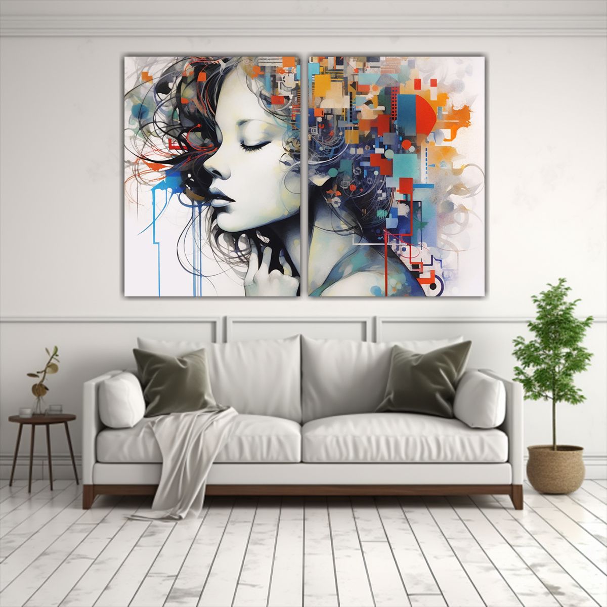 GENERICO - Pinturas Vintage Económicas Para Decoración 100x75 Cm