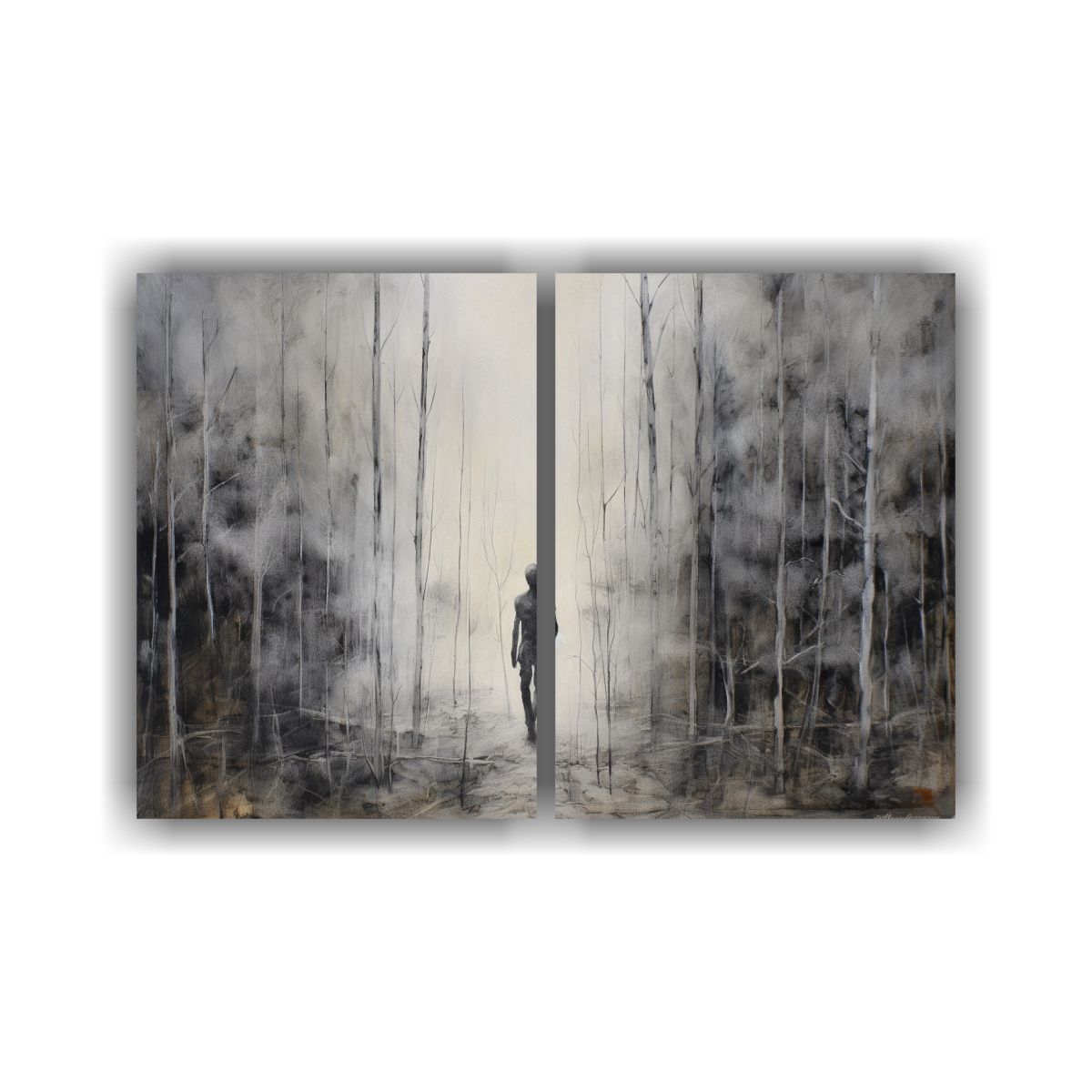 GENERICO - Obra Mixta Narrativa Que Representa La Alegría 100x75 Cm