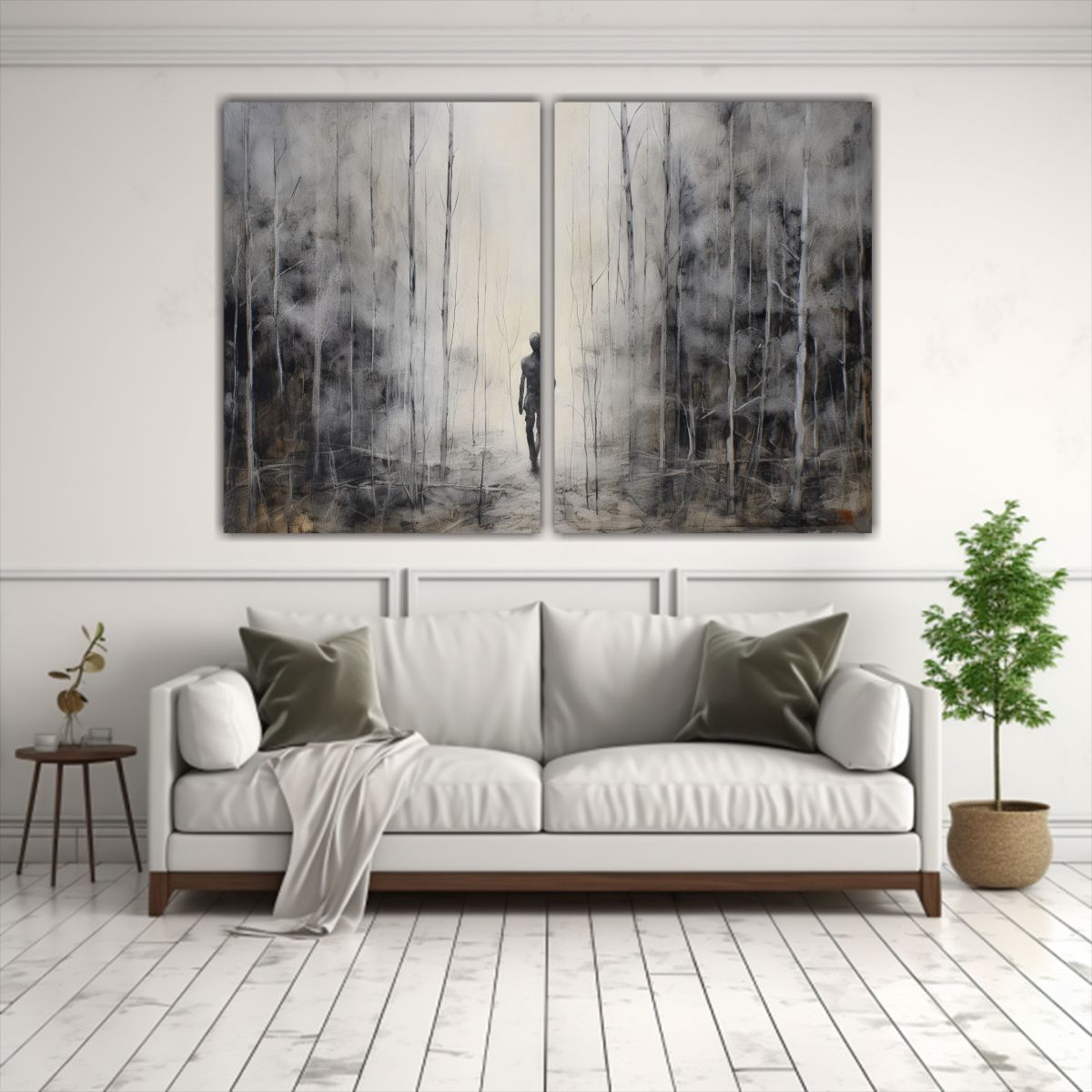 GENERICO - Obra Mixta Narrativa Que Representa La Alegría 100x75 Cm