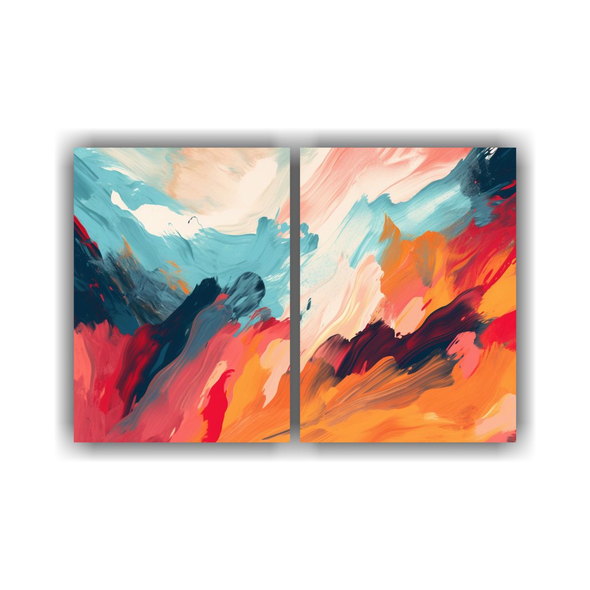 GENERICO - Fondo De Banner Con Pinceladas Estéticas Para 100x65 Cm