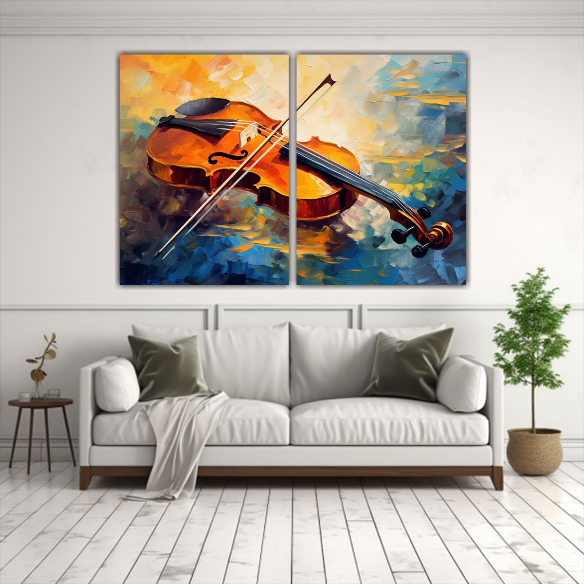 GENERICO - Pintura Digital Con Pinceladas De óleo Clásico 100x75 Cm