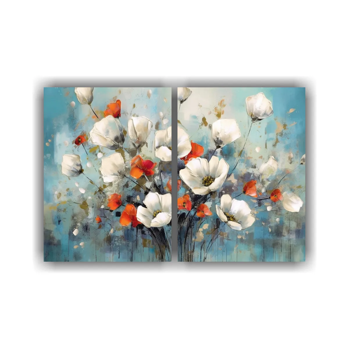 GENERICO - Pinturas Decorativas Estilo óleo Con Paleta De 100x75 Cm