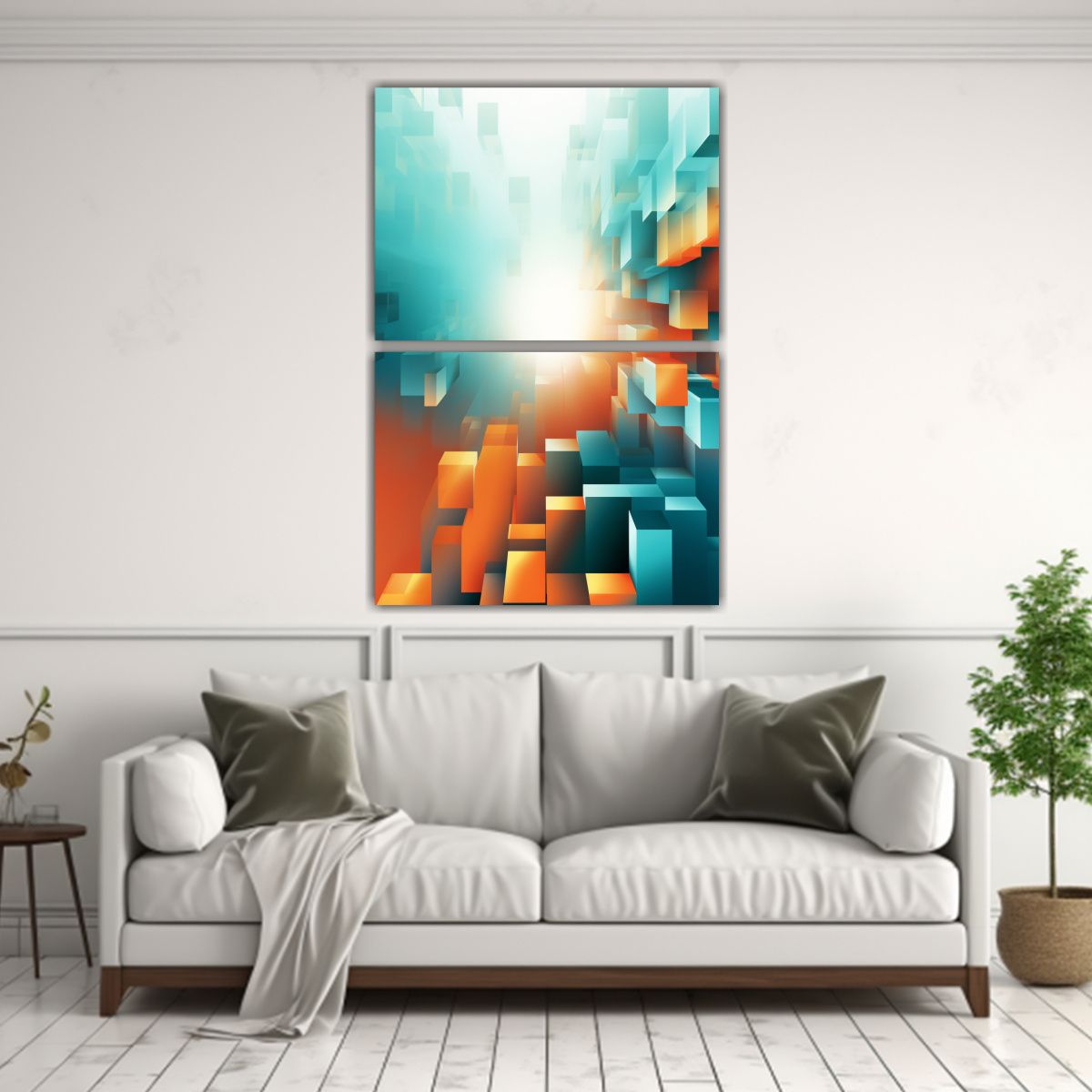 GENERICO - Pinturas De Decoración Estilo Corporativo 50x80 Cm
