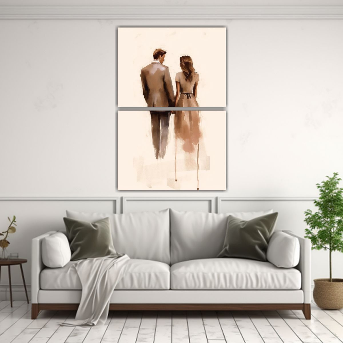 GENERICO - Pinturas De Pared Inspiración Comedor Boceto 75x100 Cm