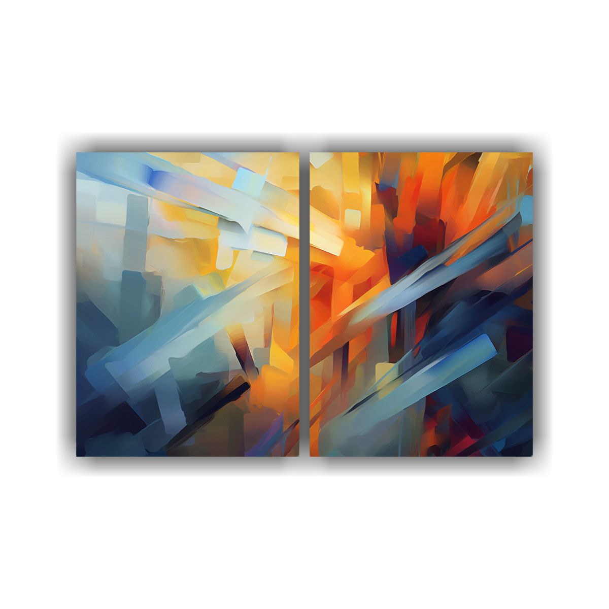 GENERICO - Estudio De Imagen Impresionante Arte Abstracto En 100x75 Cm