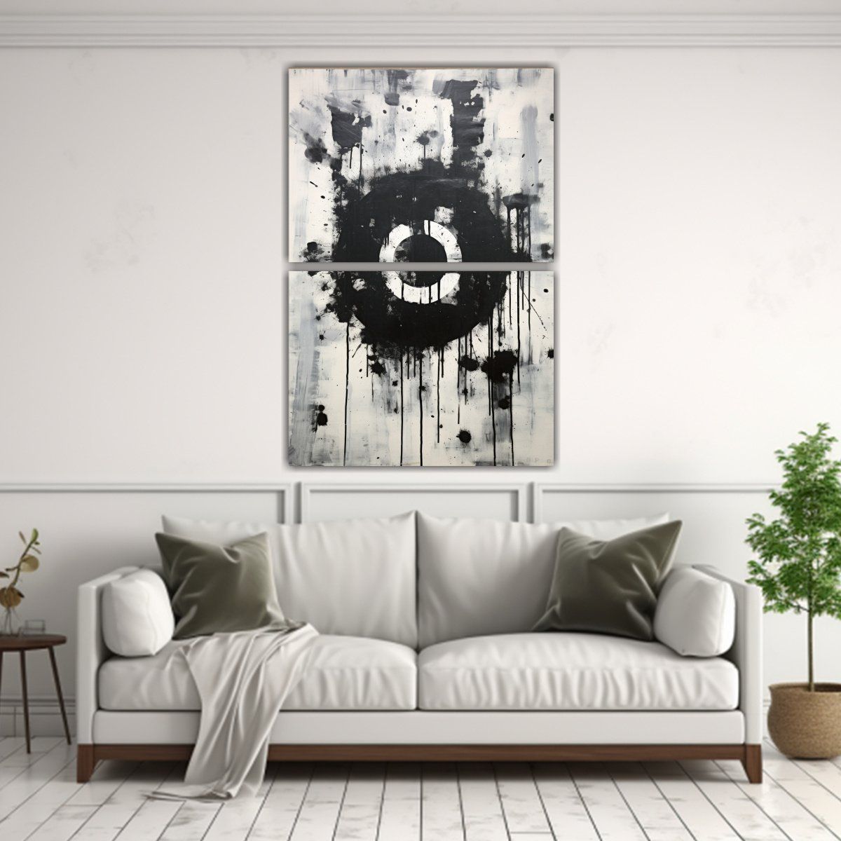 GENERICO - Pintura Dos Artes Inspiración Belleza De 65x100 Cm