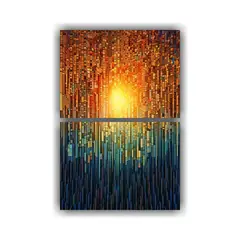 GENERICO - Cuadros Inspirador Espacio 3D De Un Hermoso 75x100 Cm