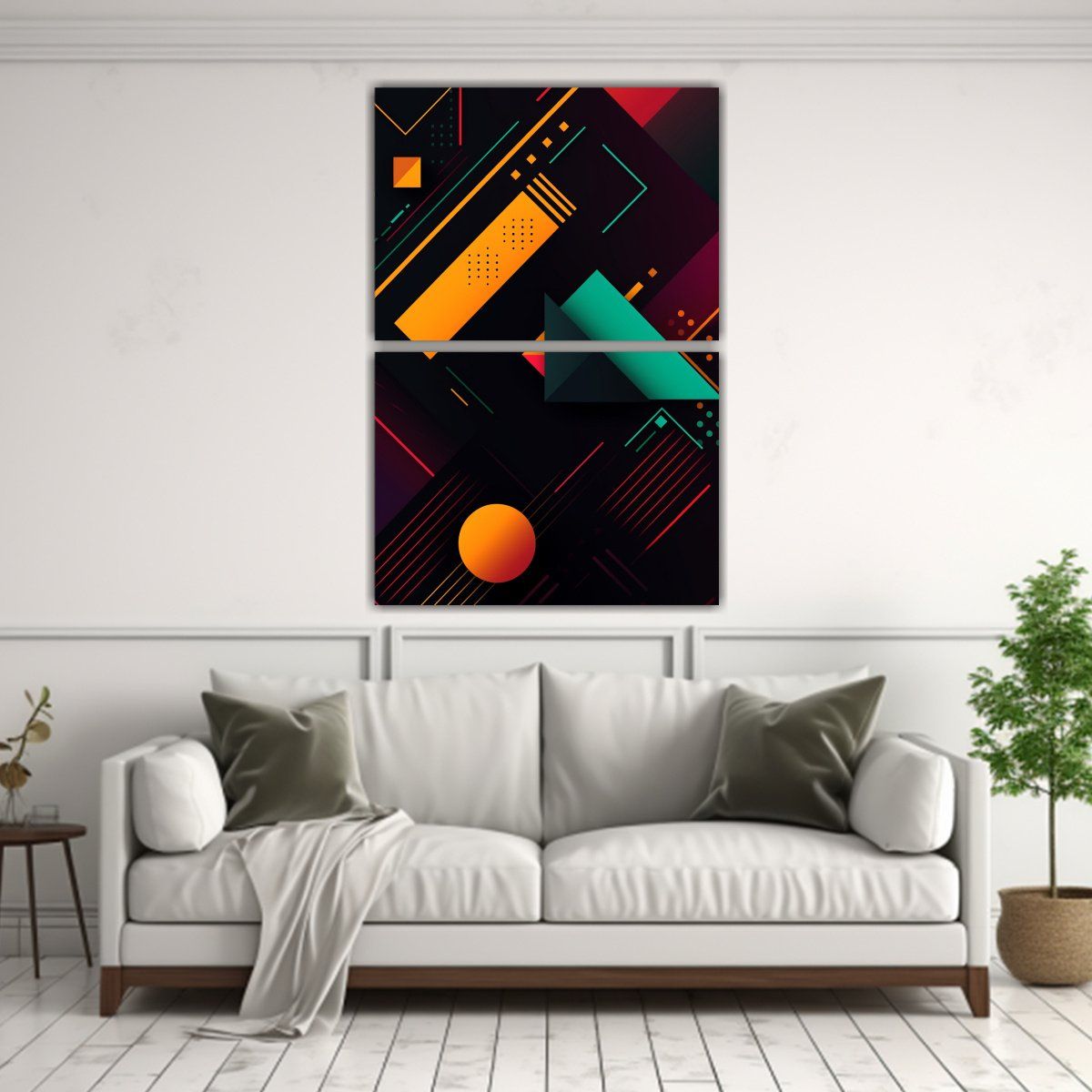 GENERICO - Fondo De Pantalla Móvil Lúdico Con Patrones Y 75x100 Cm