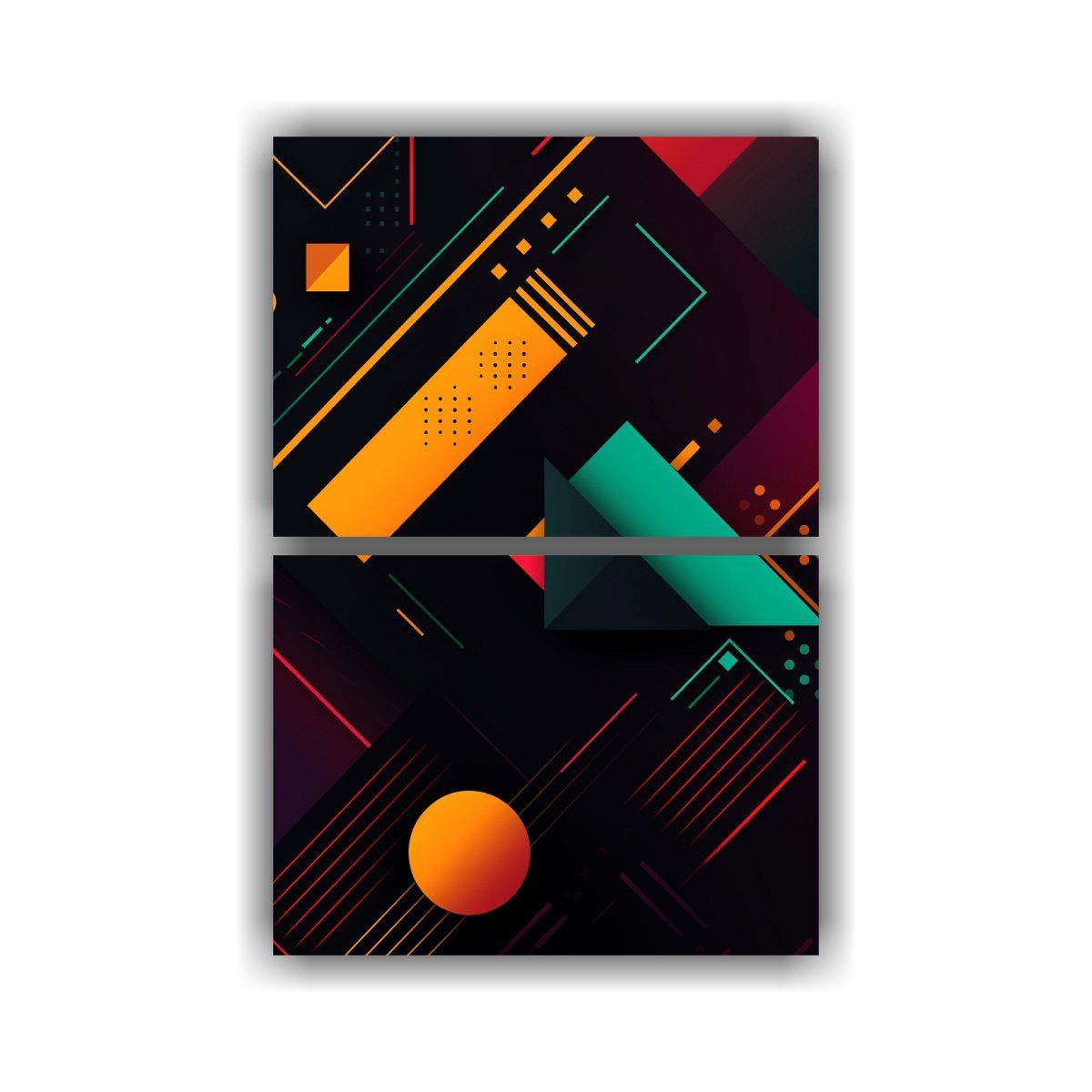 GENERICO - Fondo De Pantalla Móvil Lúdico Con Patrones Y 65x100 Cm