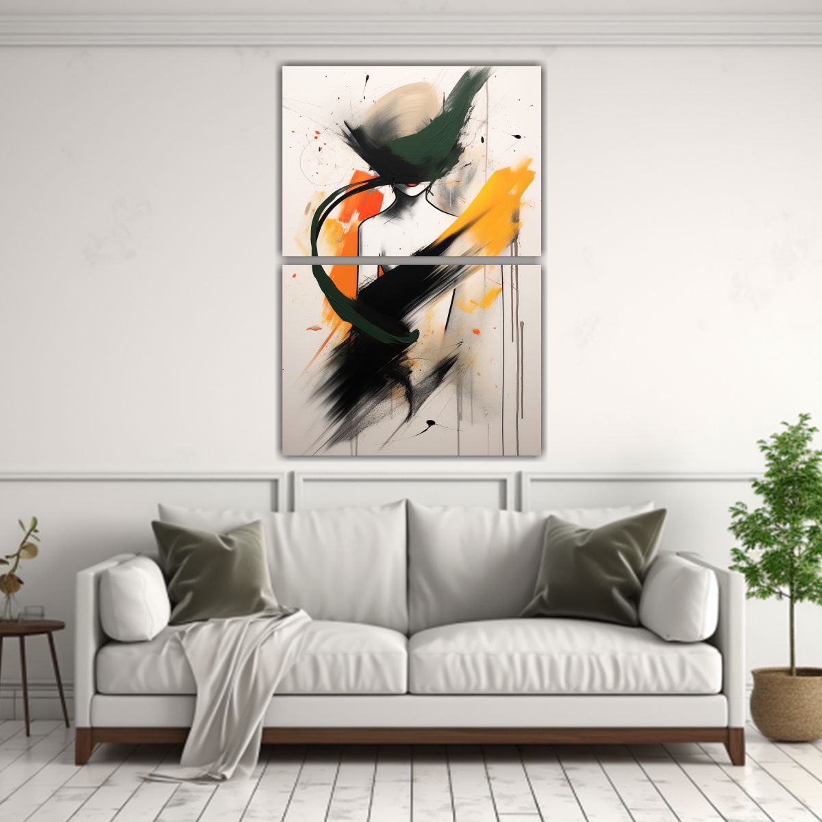 GENERICO - Artes Expresión Simplicidad 925 Pintura 65x100 Cm