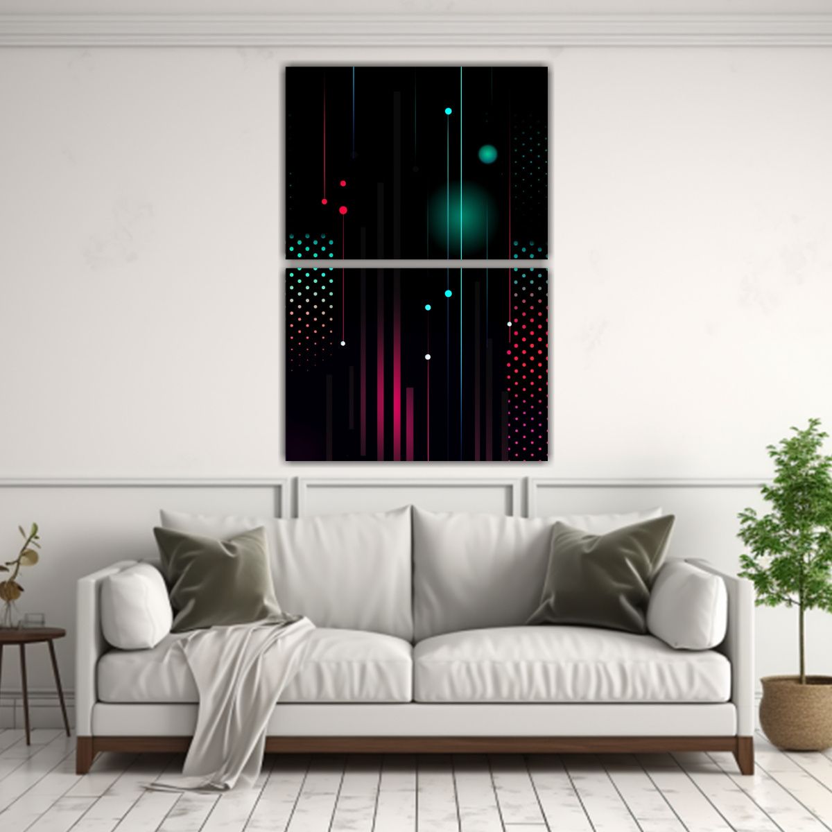 GENERICO - Fascinante Fondo Móvil Con Un Impresionante 60x80 Cm