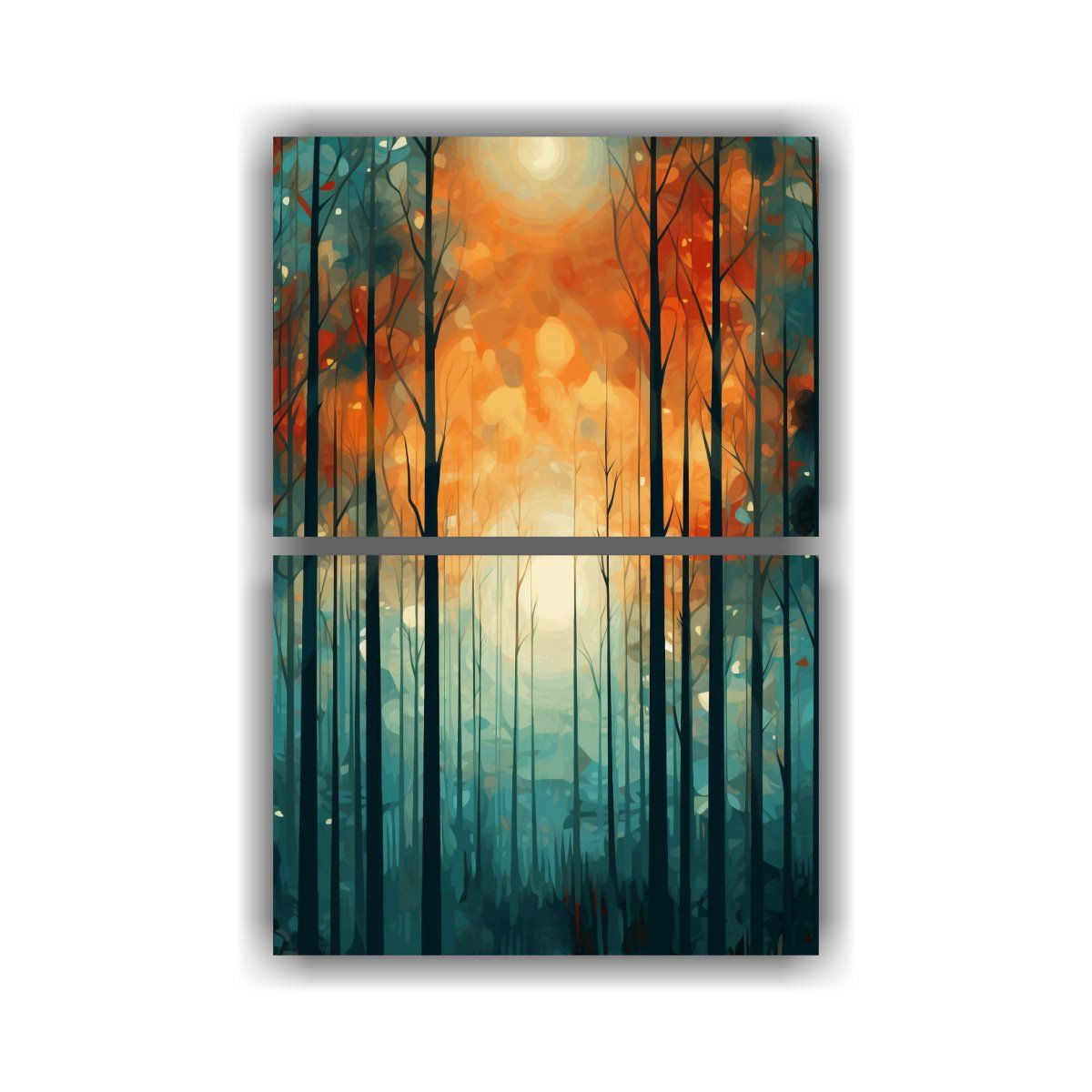 GENERICO - Pinturas Decorativas Abstractas Con Movimiento 65x100 Cm