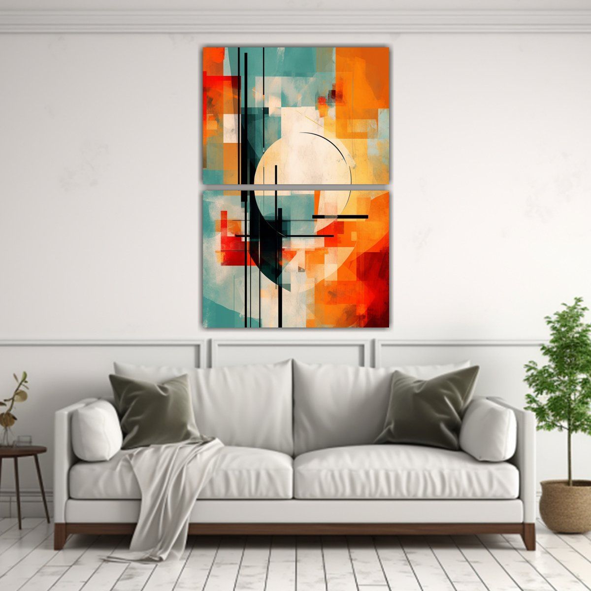 GENERICO - Artes De Pared Naturaleza Viva En Formato 50x80 Cm