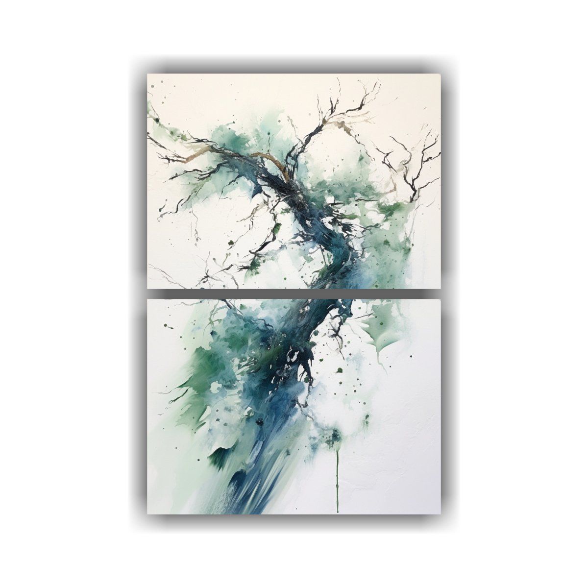 GENERICO - Cuadro Movimiento Belleza Estilo Impresionista 50x80 Cm