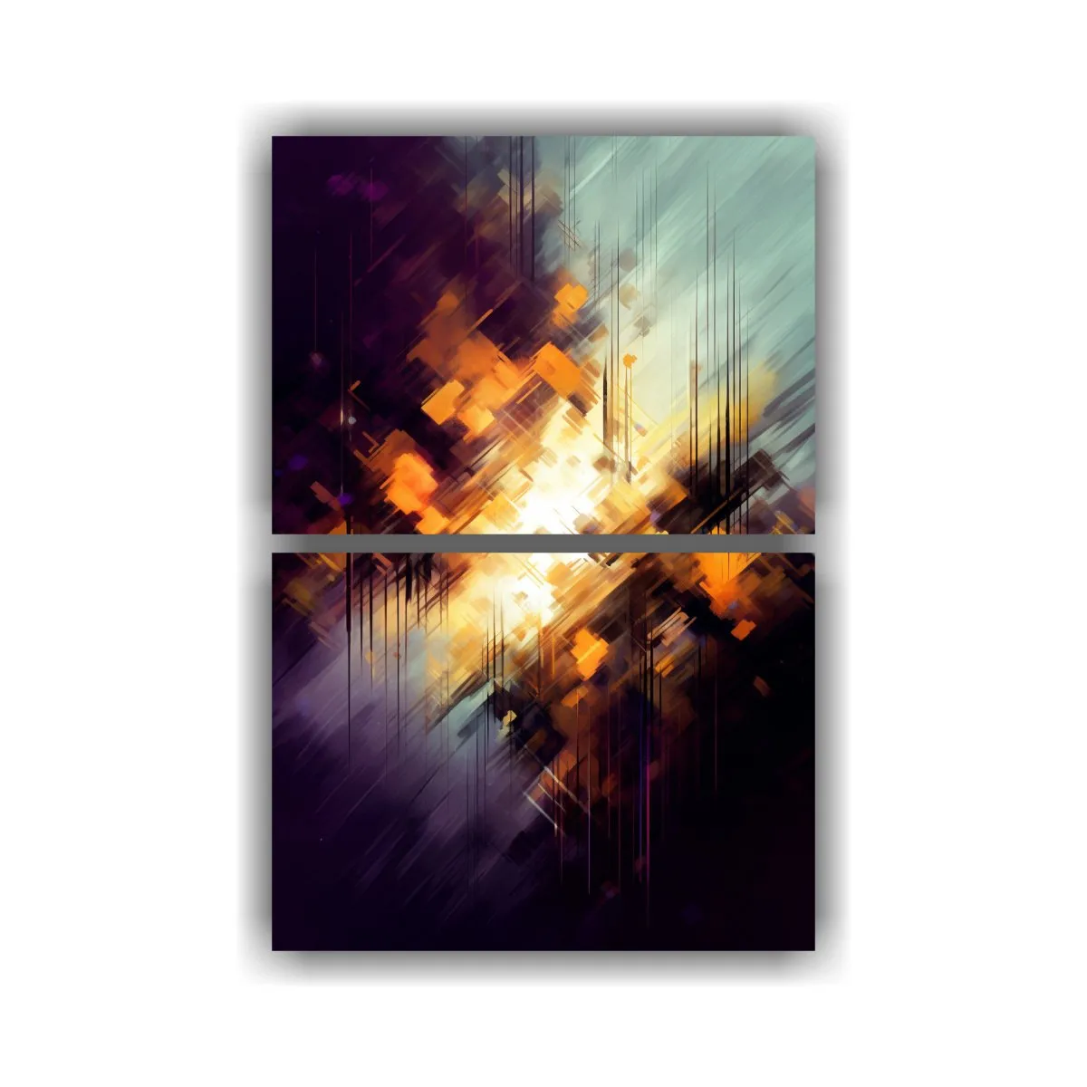 GENERICO - Pinturas Decorativas Modernas En Lienzo 50x80 Cm