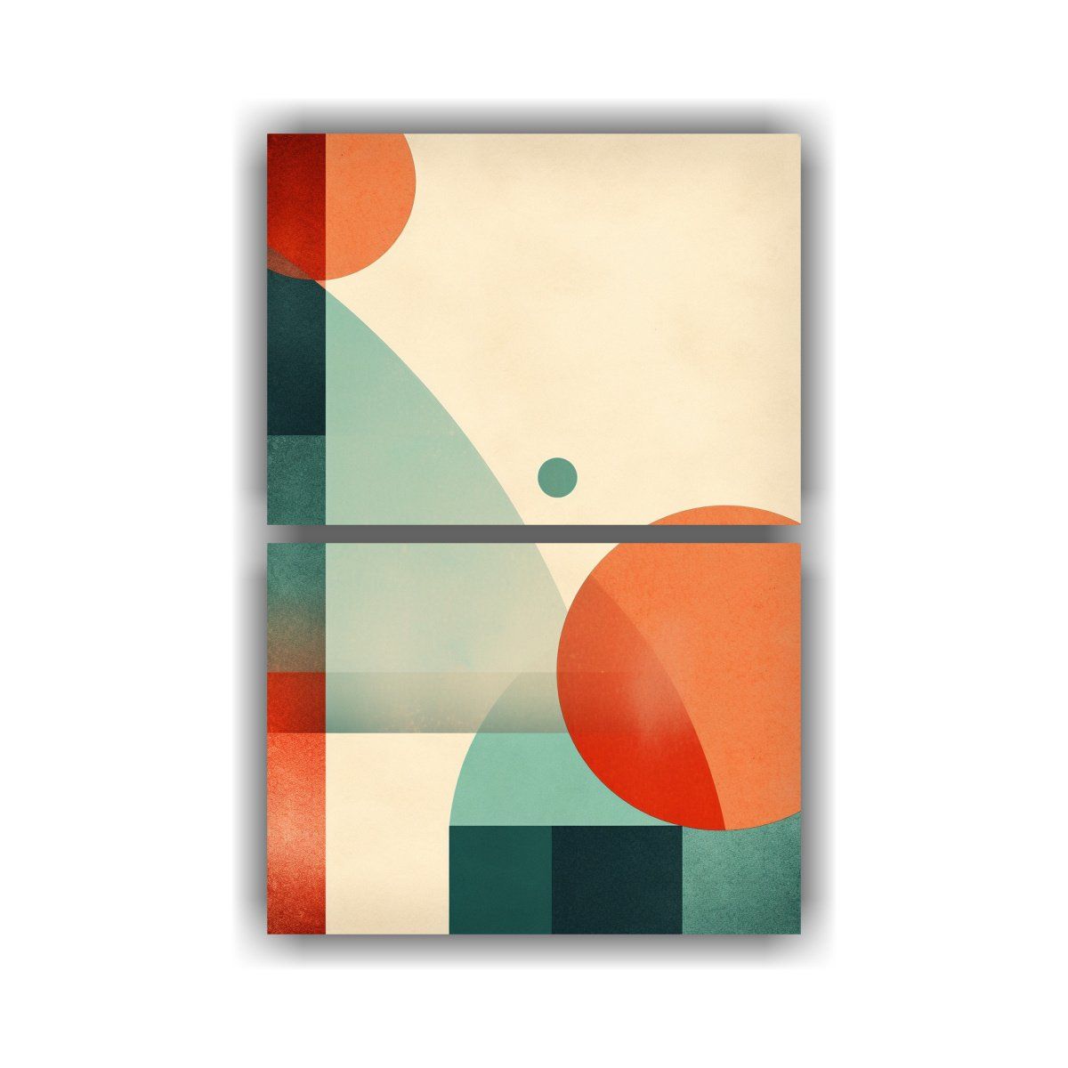 GENERICO - Conjunto De Lienzos De Tela Con Diseño De Hoja 50x80 Cm