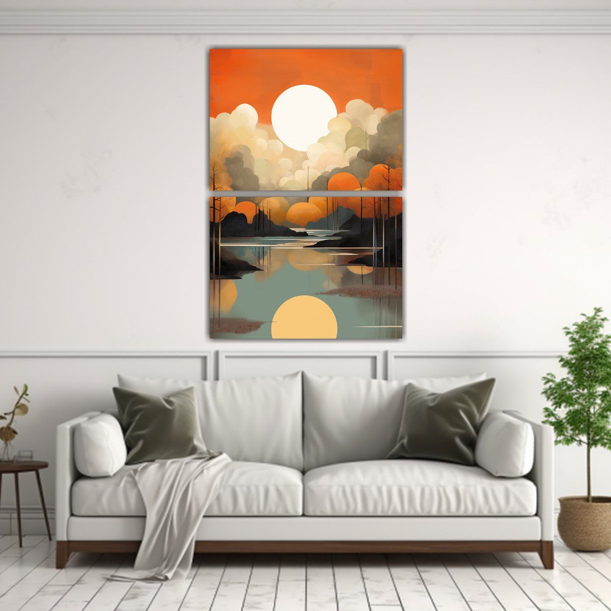 GENERICO - Pinturas Contemporáneas Expresionistas En Forma 50x80 Cm