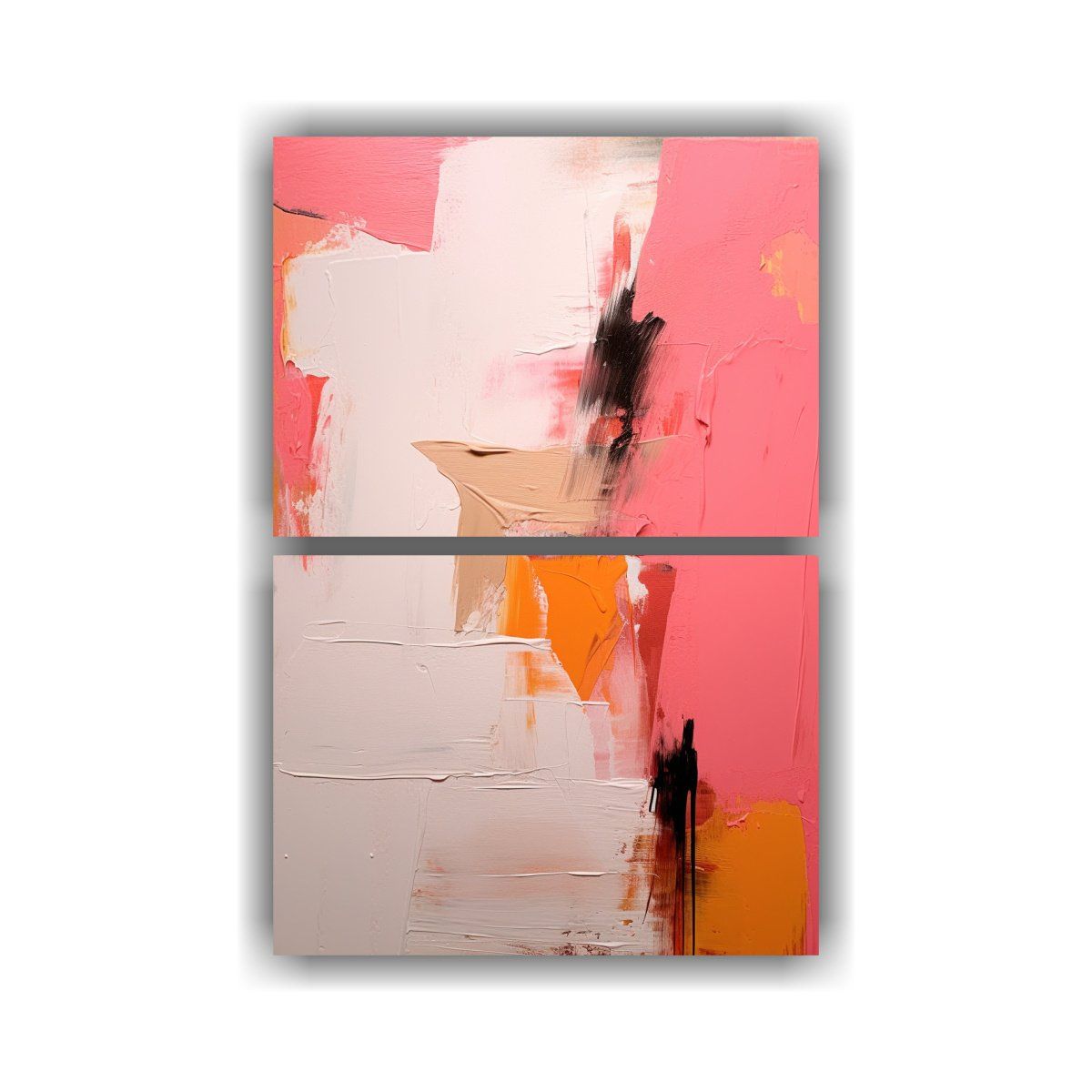 GENERICO - Cuadro Movimiento Gama De Colores 925 Pintura 120x160 Cm