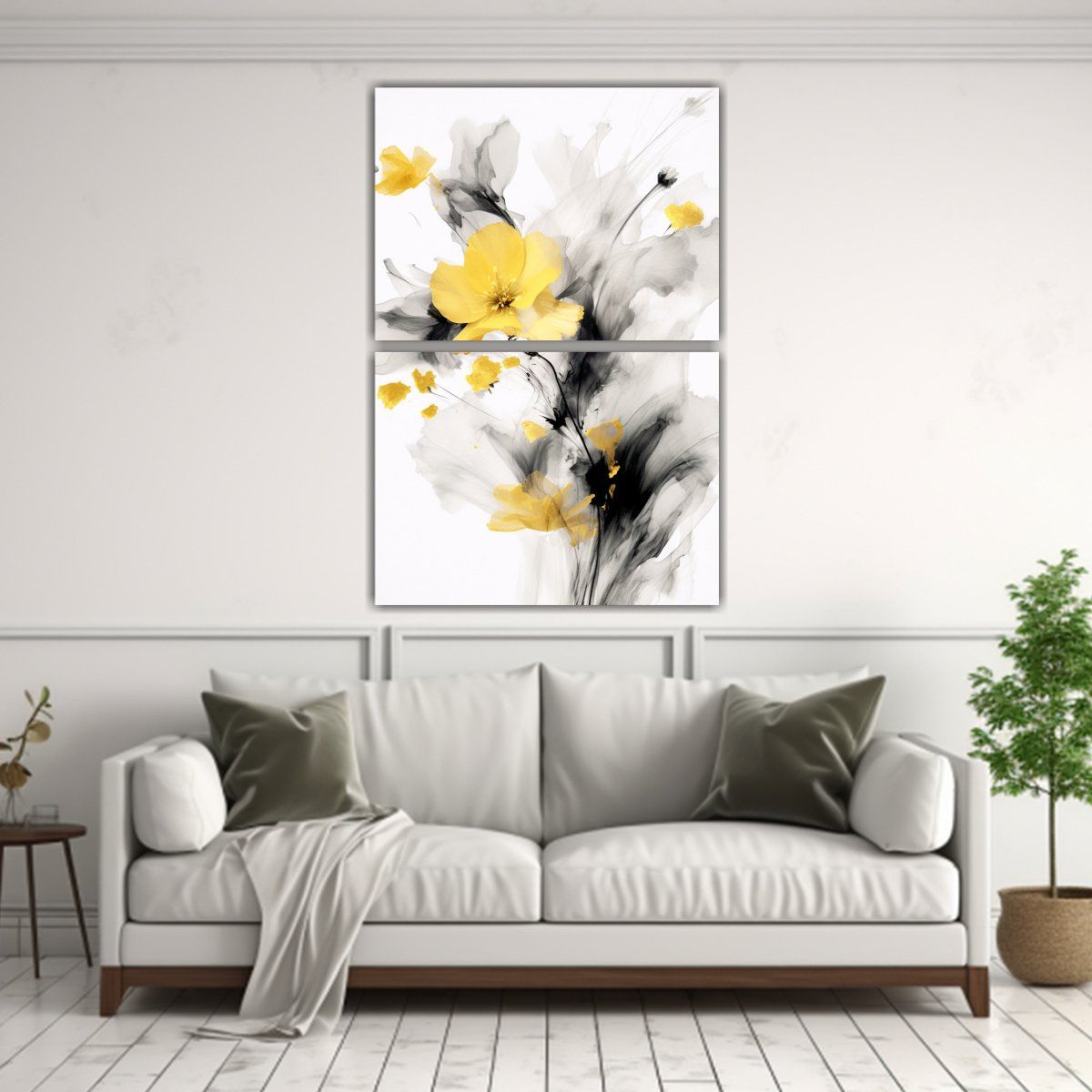 GENERICO - Cuadros Decorativos De Composiciones Abstracción 120x160 Cm