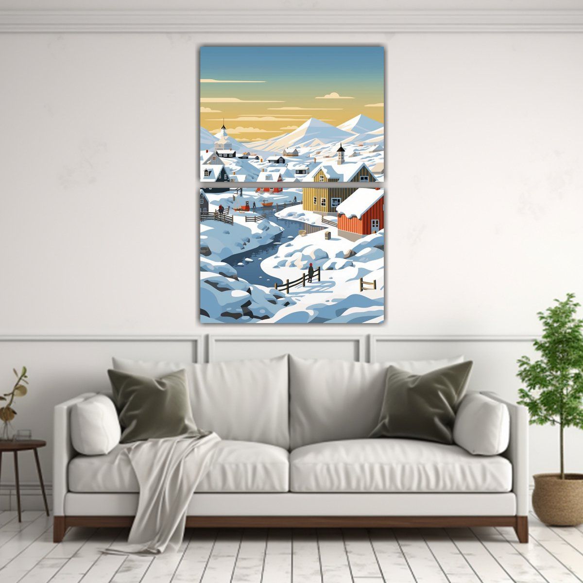 GENERICO - Cuadros Decorativos Digitales De Gran Belleza 60x80 Cm