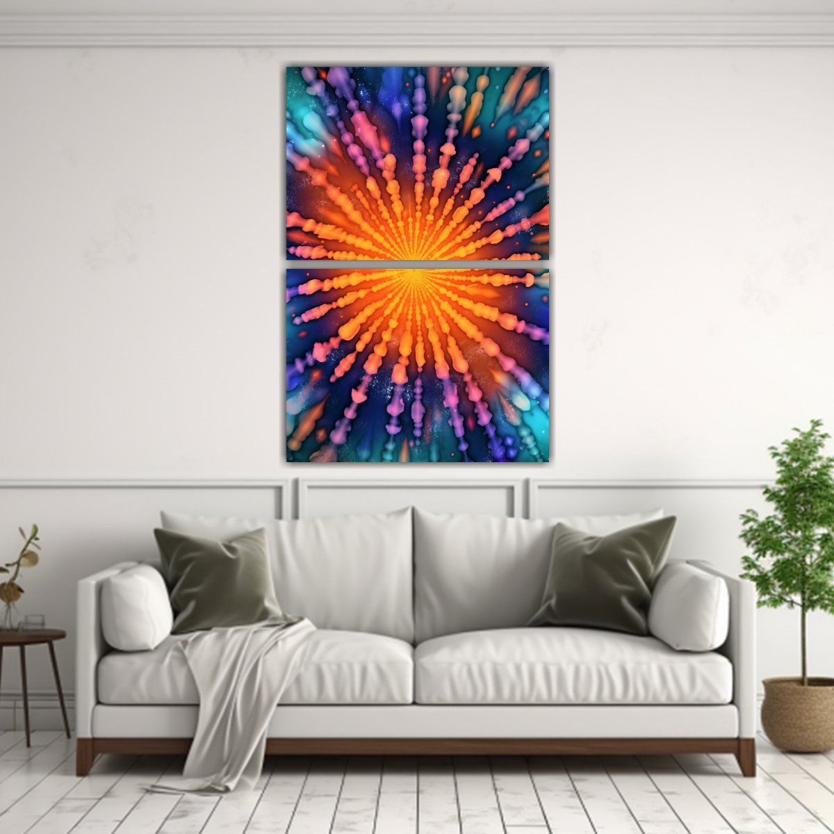 GENERICO - Cuadro Moderno Clásico Con Diseño único Y 75x100 Cm