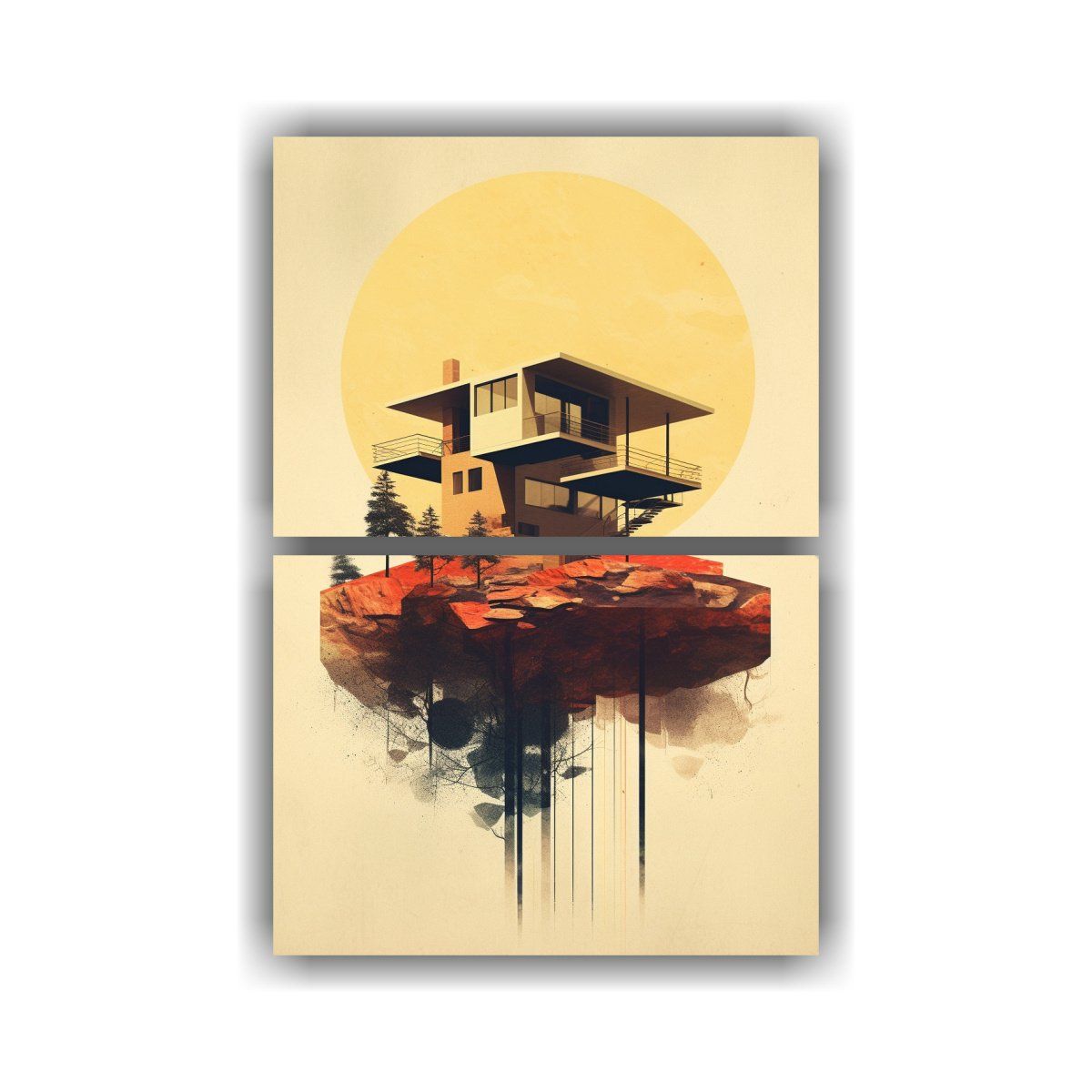 GENERICO - Pinturas De Decoración De La Casa De 60x80 Cm